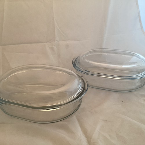 Pyrex casserole roaster x2 - pyrex,
