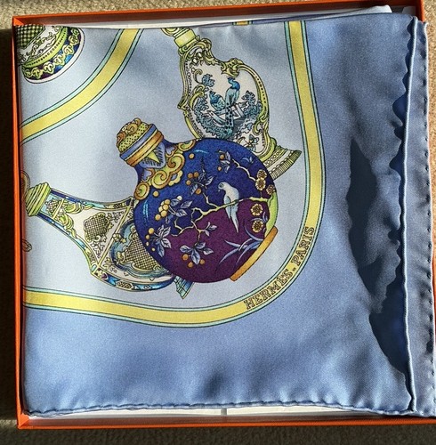 New boxed silk hermes - boxed, scarf