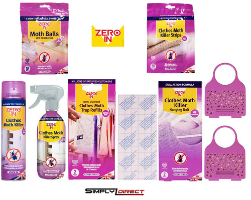 Zero clothes moth killer - zero,