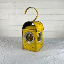 Vintage Steel Road Lamp with