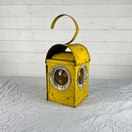 Vintage steel road lamp with - road,