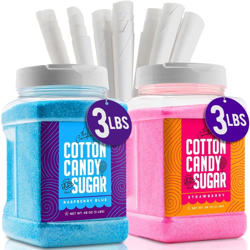 The candery cotton candy floss - the,