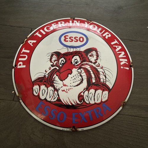 Vintage style esso extra - esso,