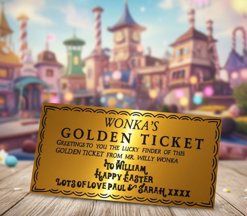 Willy wonka personalised - willy,