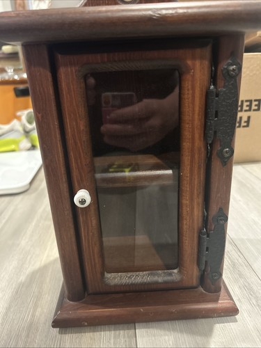 Vintage small wooden cabinet - vintage,