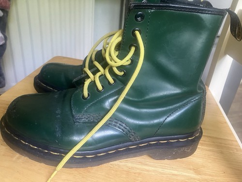 Martens green boots - green, size