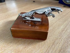Mounted Jaguar Bonnet Chrome