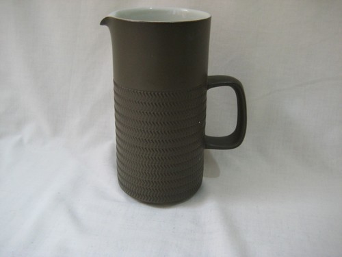Denby chevron pint jug - 2,