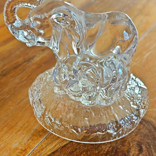Rcr clear crystal elephant - rcr,