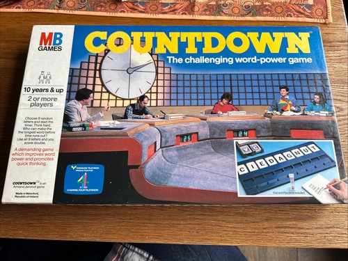Countdown board game - mb,