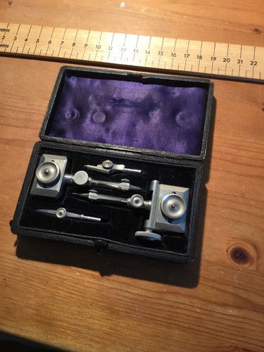 Vintage chrome trammels set - vintage,