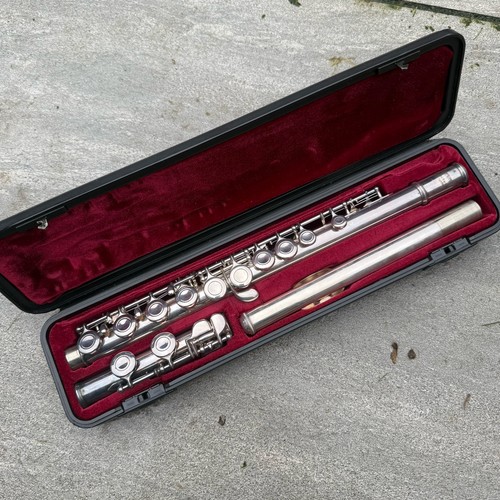 Yamaha silver played flute - yamaha,