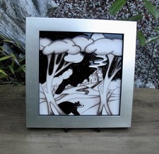 Moorcroft SILENT WATCHMAN Plaque PLQ7 First Quality Retail Price £210