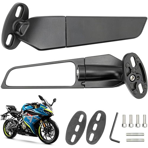 Motorcycle rear view mirrors - rear,