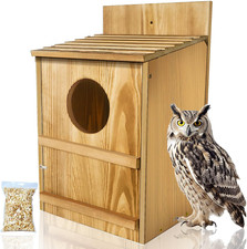 Owl House-Wooden Owl Box Owl
