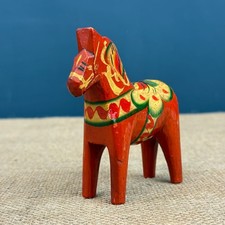 VINTAGE CARVED WOODEN SWEDISH