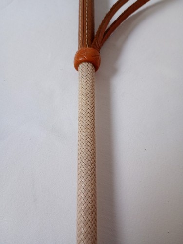 Vintage riding crop whip - vintage, brown