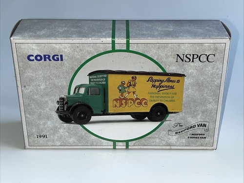 Corgi bedford box - bedford, van