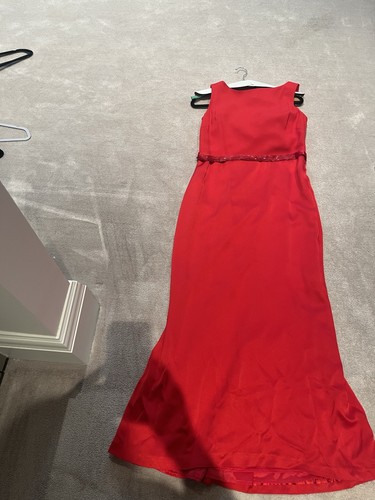 Red coast satin - red,