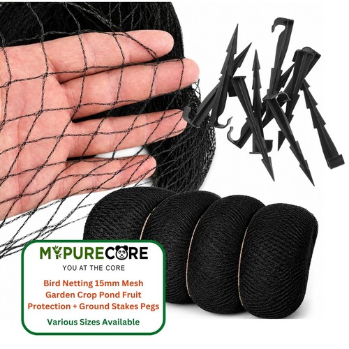 Bird netting 15mm mesh - bird, with