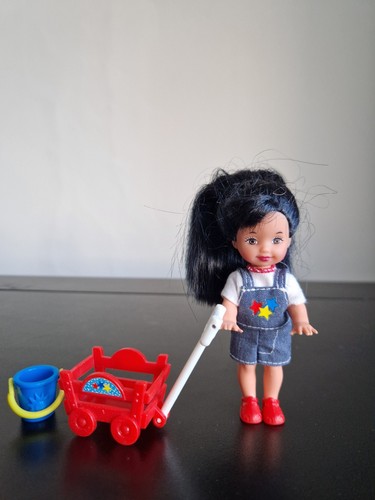 Playtime jenny with - with, wagon