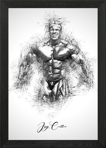 Jay cutler bodybuilding sketch - bodybuilding,