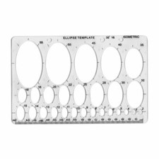 Major Brushes Ellipse Oval Drawing Template 40018