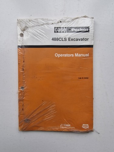 Case poclain 488cls excavator - 488cls,