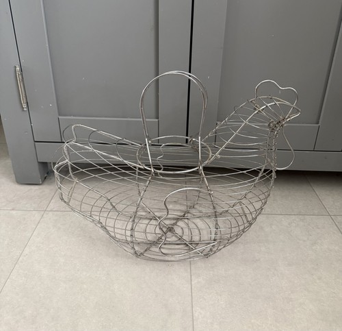 Chicken metal wire egg basket
