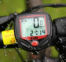 Bike Computer LCD Digital Waterproof Bicycle Odometer Speedometer Stopwatch