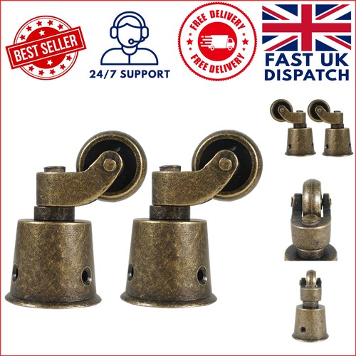 Antique bronze cup casters - cup,