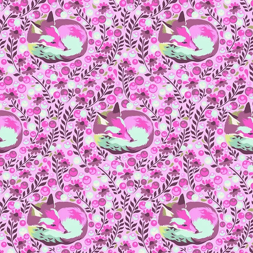 Tula pink fabric chipper - fabric, -fox