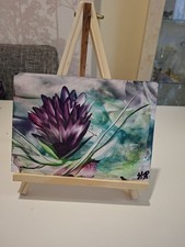 Original  A5 Painting  With