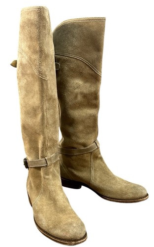 Frye beige suede leather 77562 - frye,