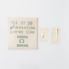 Genuine Omega Watch Hands Cal 351 Part #GT20 New Old Stock Watchmakers (C6D15)
