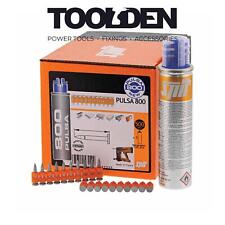 Spit 057551 800P HC6-17 Pulsa Pins 17mm + 1 Fuel Cell (Pack of 500)