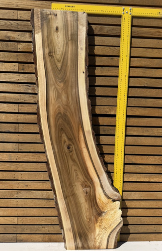 Walnut live edge slab - walnut,