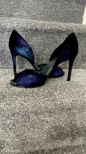 Katy perry velvet heels black - perry,
