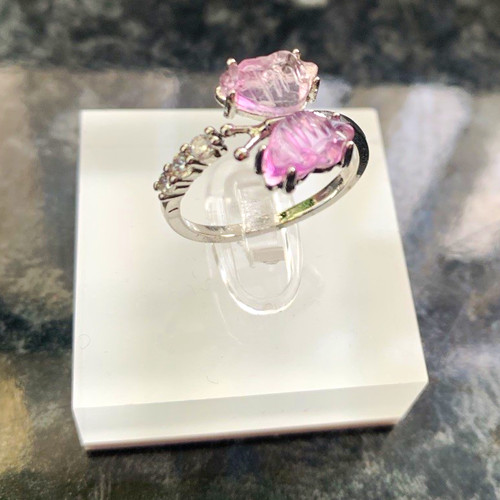 Fluorite butterfly stainless