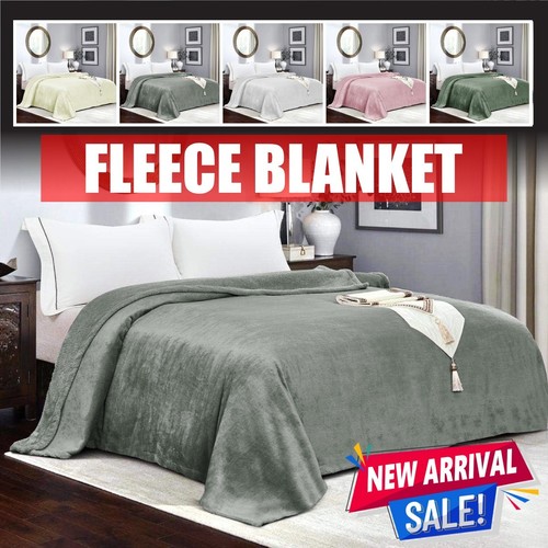 Large blanket fleece - fleece, throw
