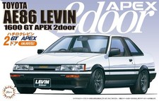 1:24 Scale Fujimi Toyota AE86 Levin 1600GT Apex 2door `85 Car Model Kit