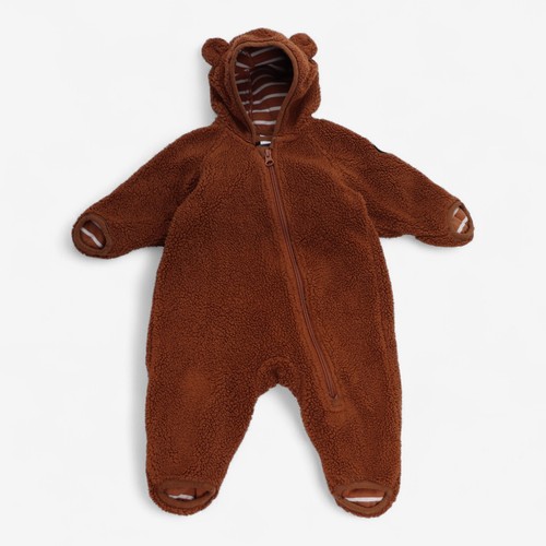 Teddy pramsuit fleece - teddy,