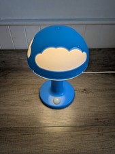 Ikea Skojig Mushroom Lamp Blue