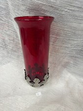 Ruby Red Glass Globe Sanctuary