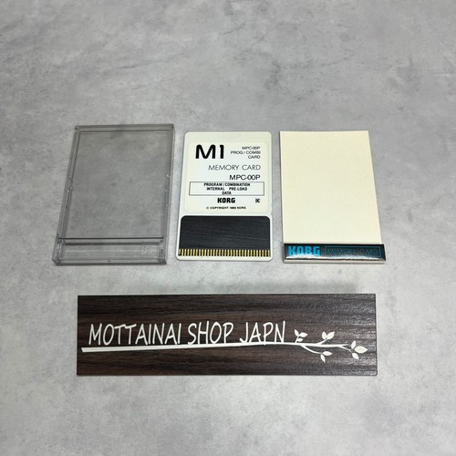 Korg mpc 00p prog combi - m1, prog/combi