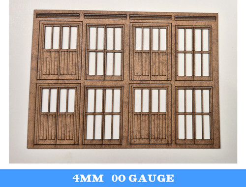 Industrial doors laser cut - x8,