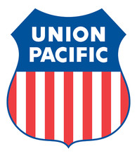 Union pacific sticker weatherproof bumper vinyl decal