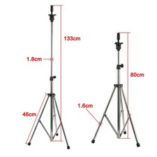 24-29" Real Hair Training Head