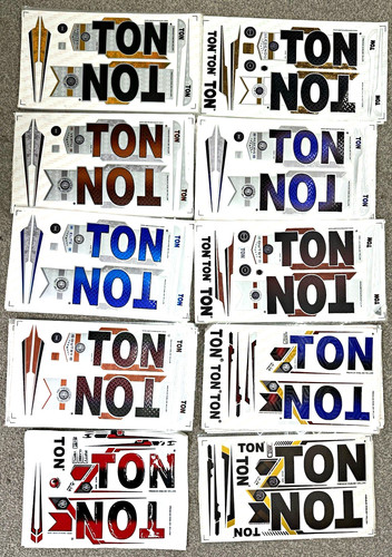 Ton cricket bat stickers - bat,