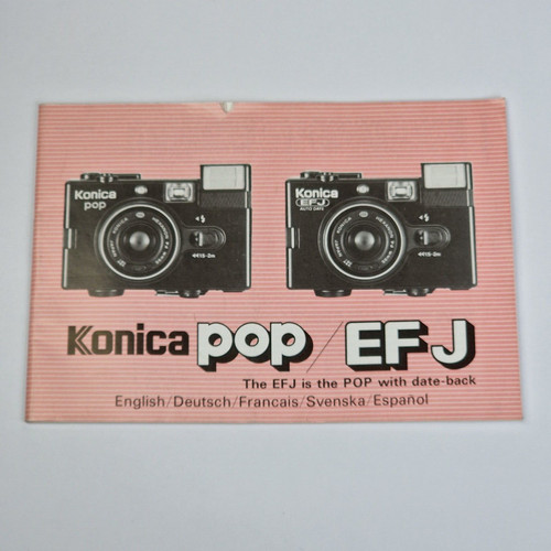 Konica pop efj camera original - konica,